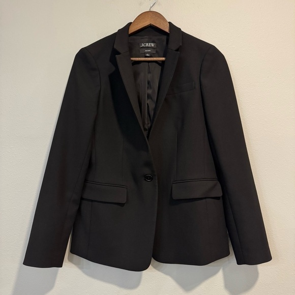 J. Crew Regent Women's One Button Blazer Workwear Timeless Classic 6 - Picture 1 of 6